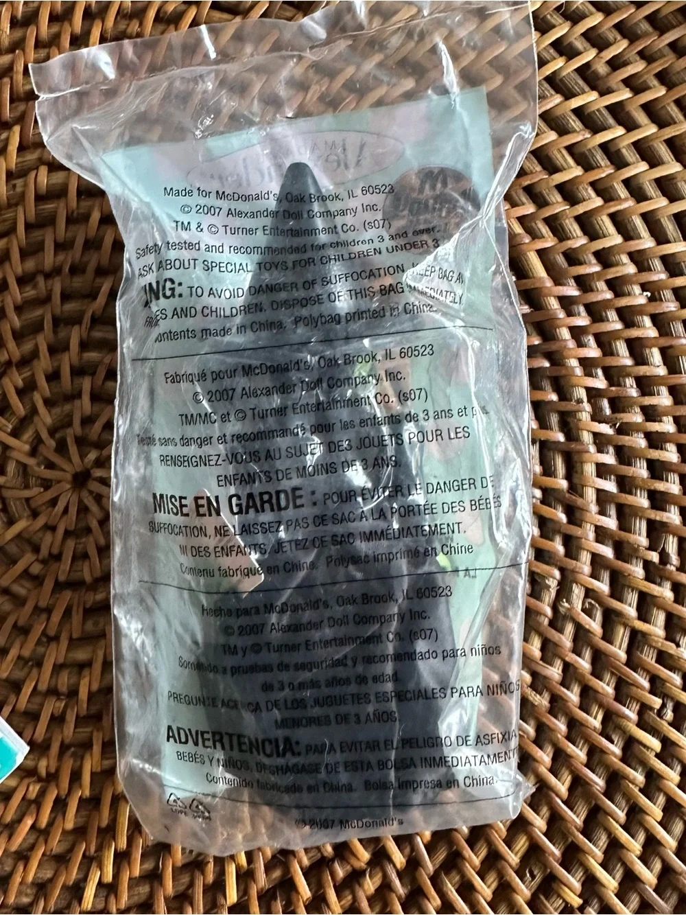 Madame Alexander McDonalds Wicked Witch of the West Doll Green New Sealed